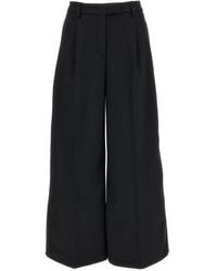 Thelatest - Pleated Wide-Leg Palazzo Pants - Lyst