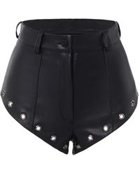 Lika - Lace-Up Eyelet Shorts - Lyst