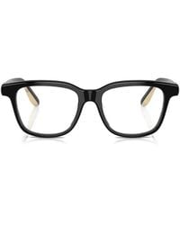 Brunello Cucinelli - Brille Mit Eckigem Gestell - Lyst