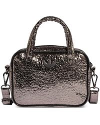 adidas - Adicolor Xs Crackle-Effect Shoulder Bag - Lyst