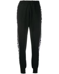Stella McCartney - Logo Stripe Tapered Track Pants - Lyst