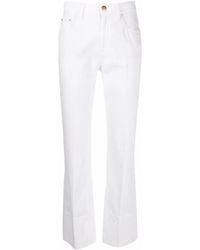Brunello Cucinelli - Turn-Up Hem Flared Jeans - Lyst