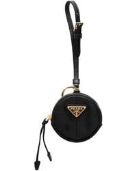 Prada - Mini Pochette En Cuir - Lyst