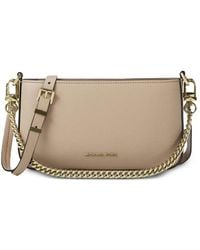 MICHAEL Michael Kors - Small Bryant Pebbled Shoulder Bag - Lyst