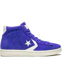 Converse - 'Pro Leather 76 Mid' Sneakers - Lyst