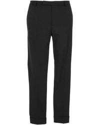 Hōsio - Straight-Leg Turn-Up Trousers - Lyst