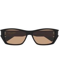 Saint Laurent - Sl 928 Rectangle-Frame Sunglasses - Lyst