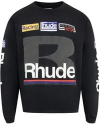 Rhude - Cotton Sweatshirt - Lyst