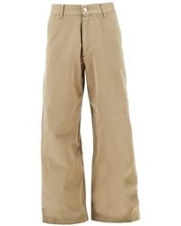 sunflower - Straight-Leg Cotton Trousers - Lyst
