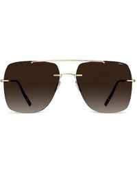 Silhouette - Panmure 8750 Rimless Square-Frame Sunglasses - Lyst