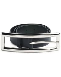 Mugler - Rectangular-Buckle Belt - Lyst
