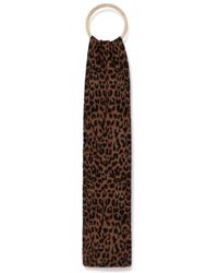 AllSaints - Sciarpa Con Motivo A Intarsio - Lyst
