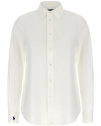 Polo Ralph Lauren - End-On-End Stretch Slim Fit Cotton Shirt - Lyst