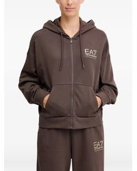 EA7 - Chándal con detalle del logo - Lyst