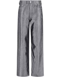 Rag & Bone - Five-Pocket Wide-Leg Jeans - Lyst