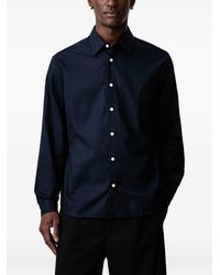 Lacoste - Camisa De Algodón Texturizada - Lyst