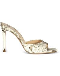 Roberto Festa - Ramas Python-Print Sandals - Lyst