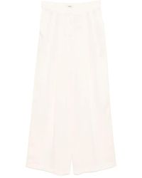Goen.J - Tuck Palazzo Pants - Lyst