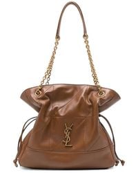 Saint Laurent - Small Jamie Logo-Plaque Shoulder Bag - Lyst