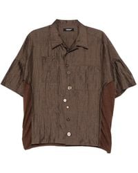 Undercover - Overhemd Met Korte Mouwen - Lyst