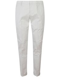 Dondup - Cuffed-Hem Trousers - Lyst