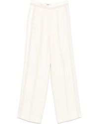 Fendi - Broek Met Wijde Pijpen - Lyst
