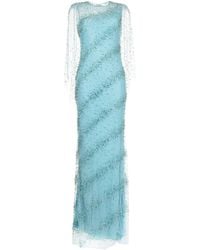 Jenny Packham - Roya Bead-embellishment Silk Gown - Lyst
