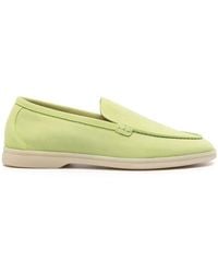 SCAROSSO - Ludovica Suede Loafers - Lyst