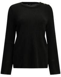 Saint James - Pull À Épaules Boutonnées Et Coudières - Lyst
