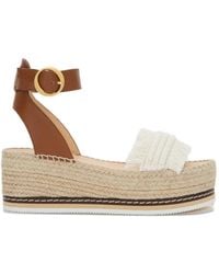 Odissi - Espadrilles Lily À Semelle Semi-Compensée - Lyst