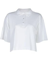 Citizens of Humanity - Lowen Cropped Polo Shirt - Lyst