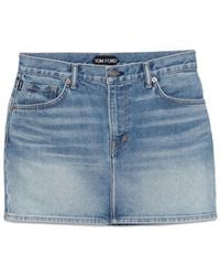 Tom Ford - デニムスカート - Lyst