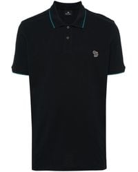 PS by Paul Smith - Logo-appliqué Polo Shirt - Lyst