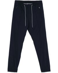 Corneliani - Drawstring Straight-leg Trousers - Lyst