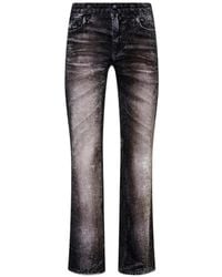 AVAVAV - Denim-Print Trousers - Lyst