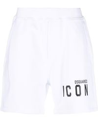 DSquared² - Shorts BE ICON RELAX - Lyst