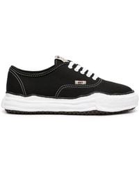 Maison Mihara Yasuhiro - Logo-Patch Low-Top Sneakers - Lyst