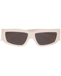 Rick Owens - Rectangular Frame Sunglasses - Lyst