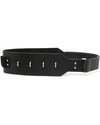 小物 Rick Owens Porterville Snap belt Rick Owens Porterville Snap Belt in Black for Men | Lyst