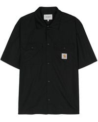 Carhartt - Camisa con parche del logo S/S Craft - Lyst