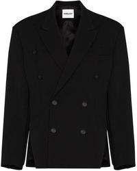 Ambush - Double-breasted Tailored Blazer - Lyst