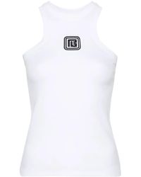 Balmain - Ärmelloses Oberteil mit PB - Lyst