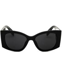 Michael Kors - Oversized Logo-Plaque Sunglasses - Lyst