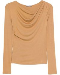 Patrizia Pepe - Blusa asimétrica - Lyst