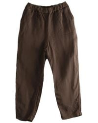 Casey Casey - Fabi Elastic-Waistband Trousers - Lyst
