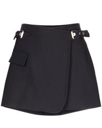 Dion Lee - Interlock A-line Mini Skirt - Lyst