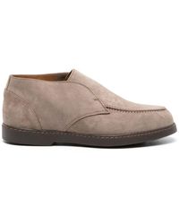 Doucal's - Slip-on Suede Loafers - Lyst