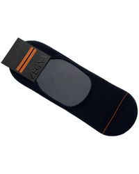 ZEGNA - Stripe-Detail Socks - Lyst