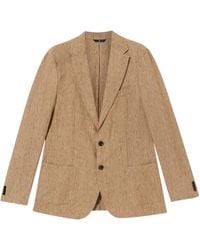Brooks Brothers - Linen Single-Breasted Blazer - Lyst