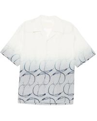 CROQUIS - Printed Short-Sleeves Shirt - Lyst